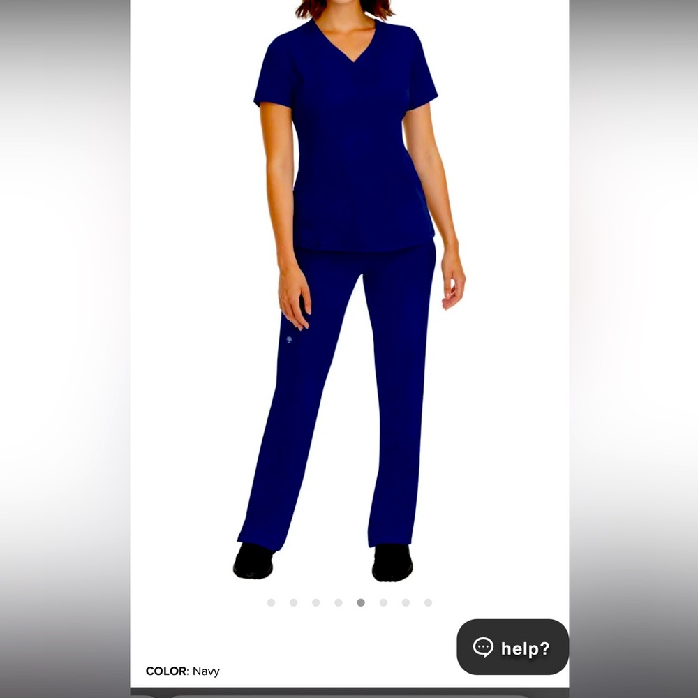Healing Hands Women's Navy Scrub Set, buddle 3 sets